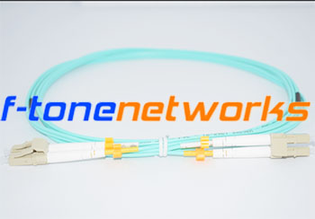 OM4 LC to LC Fiber Patch Cable, Multimode Duplex, 50/125m LSZH, for 10Gb/40Gb/100Gb Applications